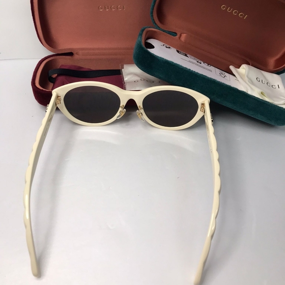 💯 Original Gucci GG0814SK-002 56 Ladies Sunglasses - Picture 5 of 12